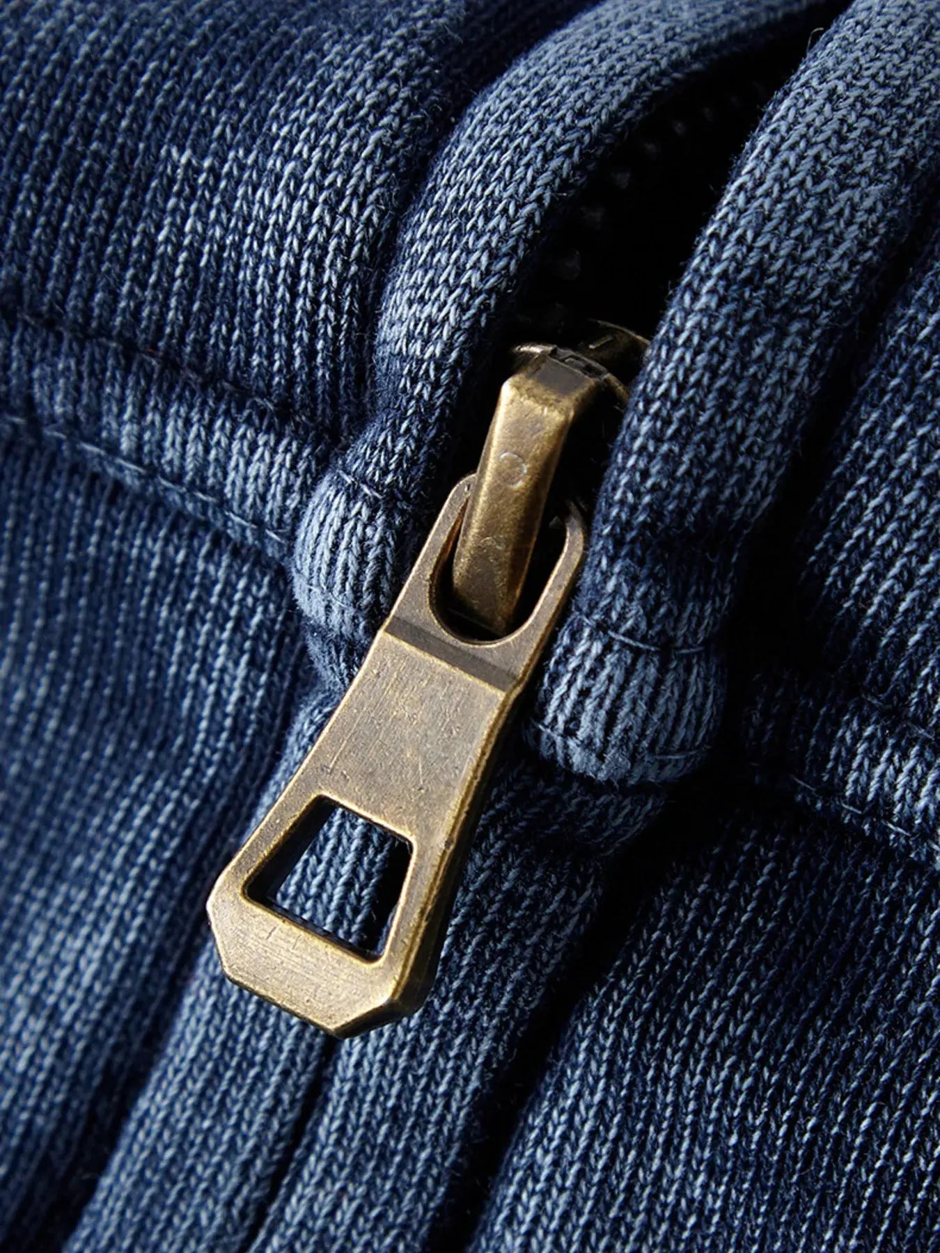 Men's Washed Zip Up Casual Hoodie by Trendsi