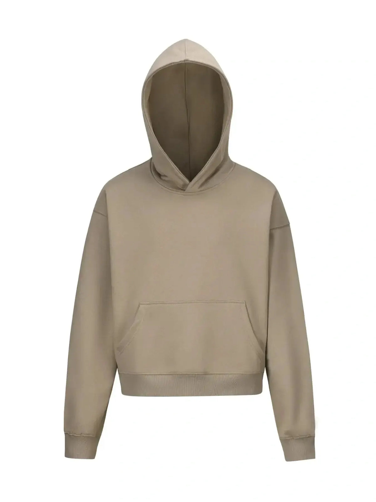 Men's Kangaroo Pocket Long Sleeve Hoodie by Trendsi