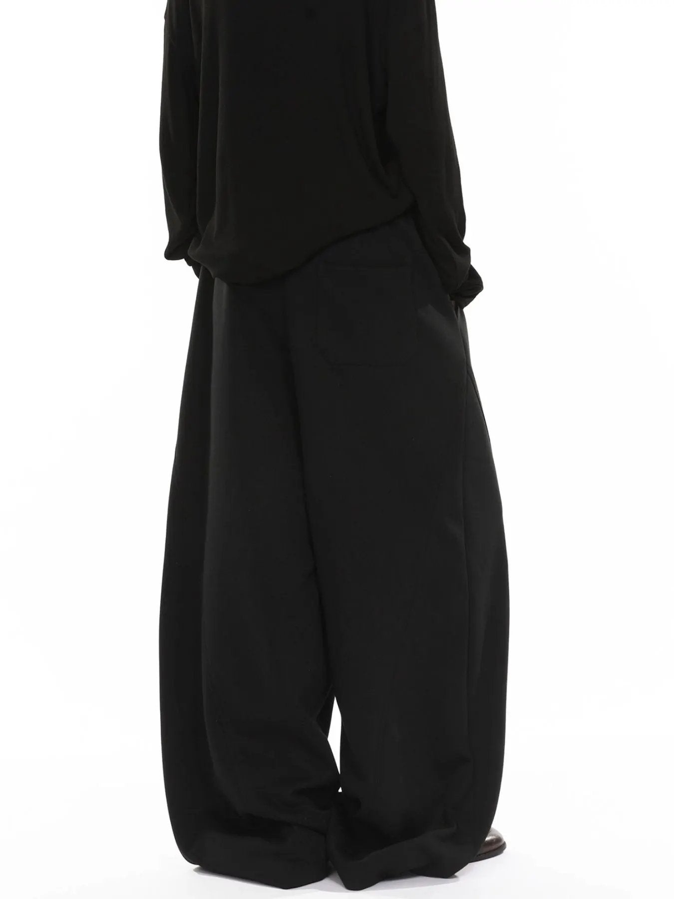 Men's Wide Leg Drawstring Pants by Partner Label