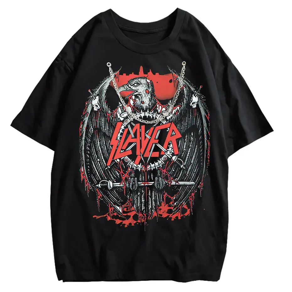 Vulture Graphic Harajuku Streetwear T-Shirt by Vimost Shop