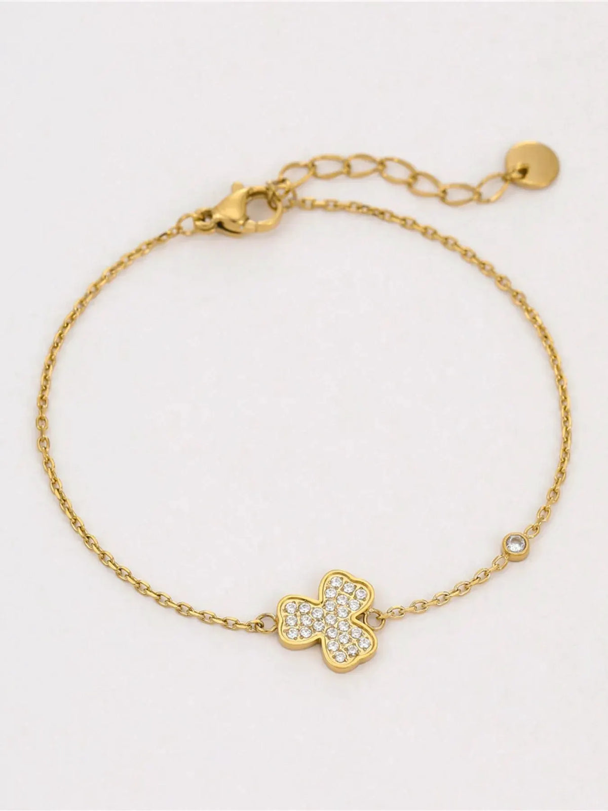 Stainless Steel Zircon Bracelet by Partner Label