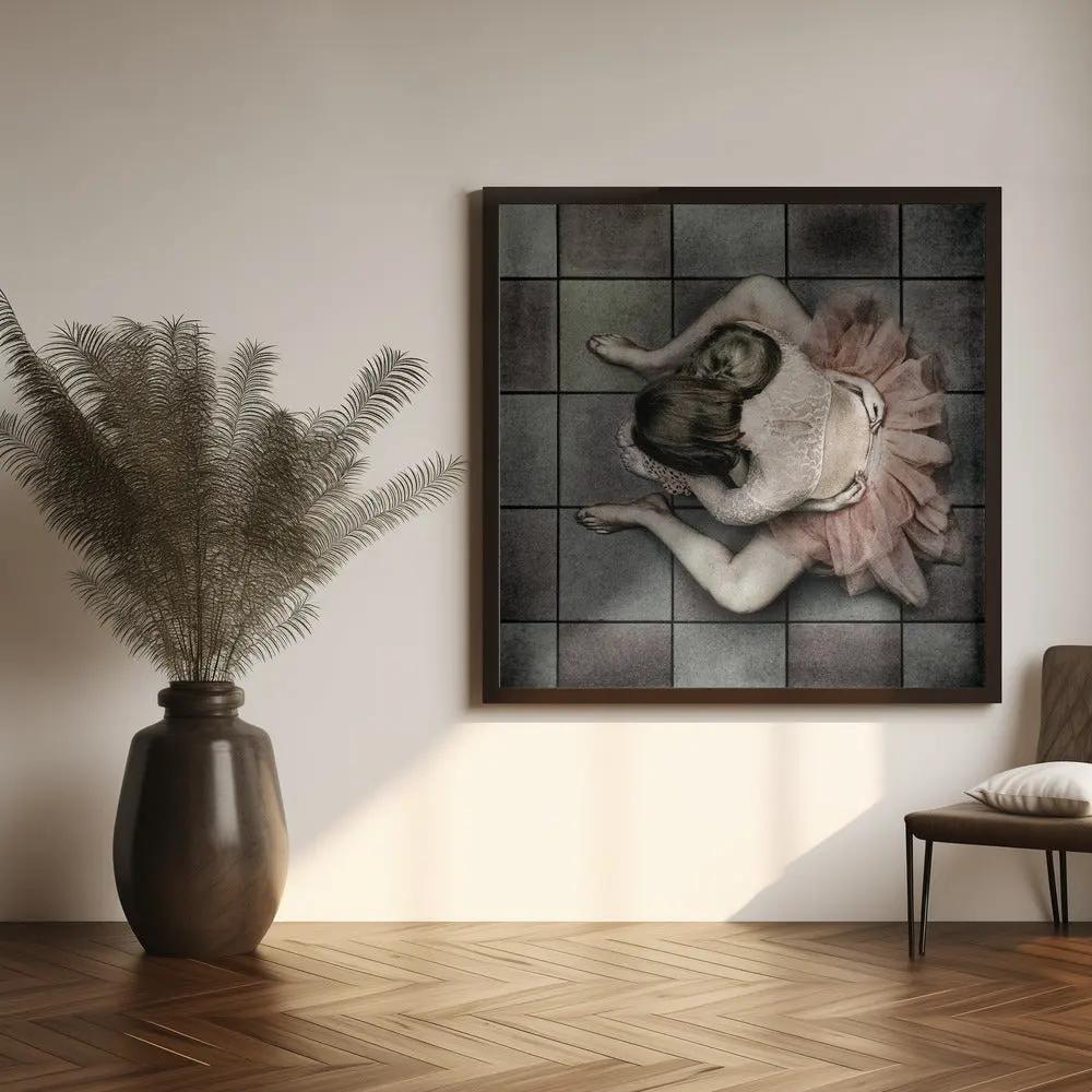 Wall art Mother and daughter by Ton Dirven