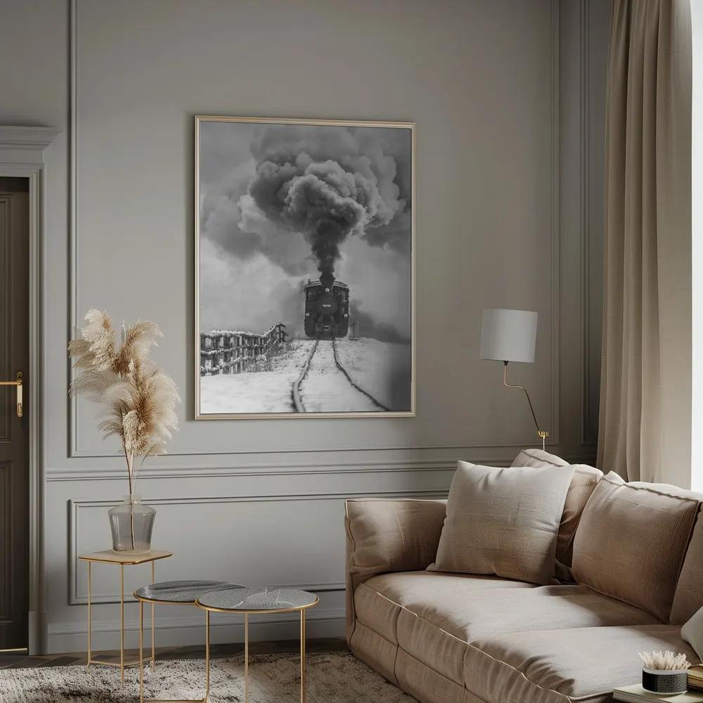 Wall art Old train by Sveduneac Dorin Lucian