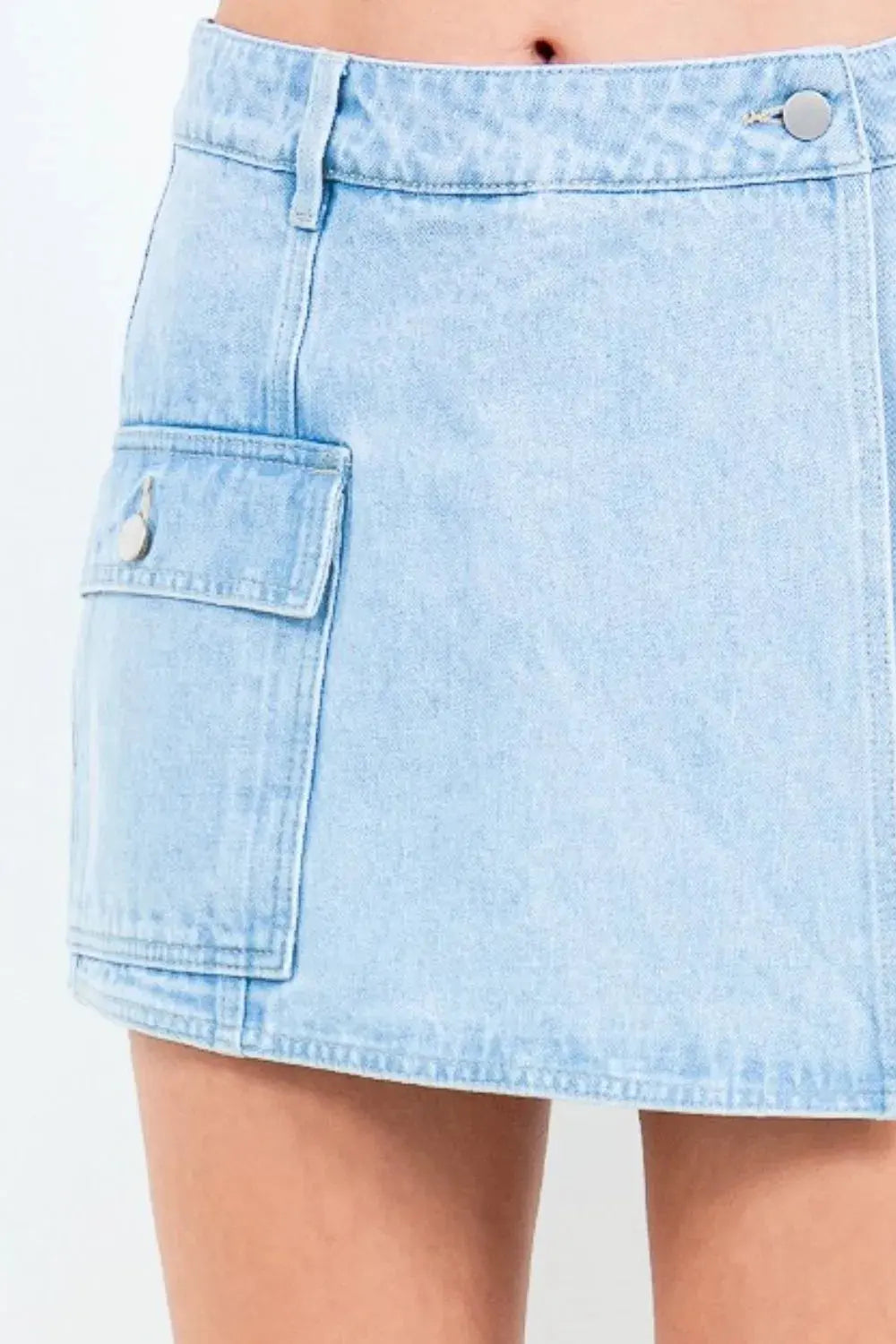 American Bazi Cargo Pocket Mini Skort by Partner Label