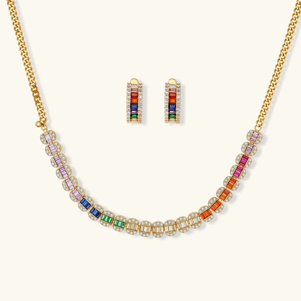 Rainbow Spectrum Jewelry Set | Equanimity Essence by Equanimity Essence.