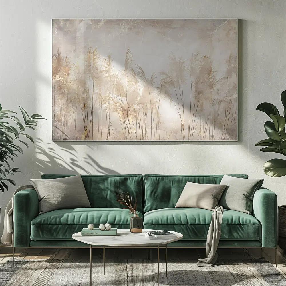 Wall art Jungle Leaves Art Illustration Wallart 39 by Rafal Kulik