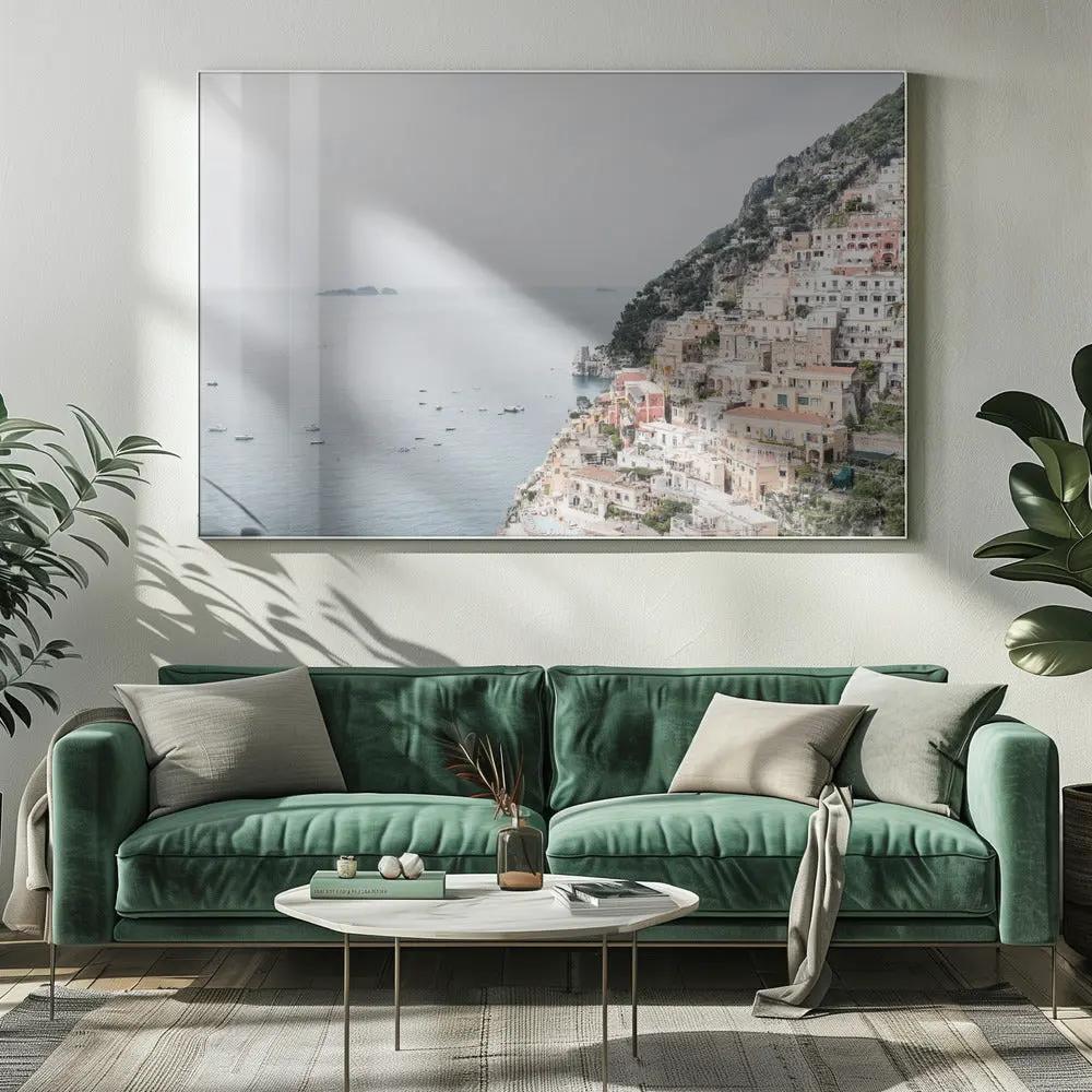 Wall art Positano at the Amalfi Coast by Photolovers