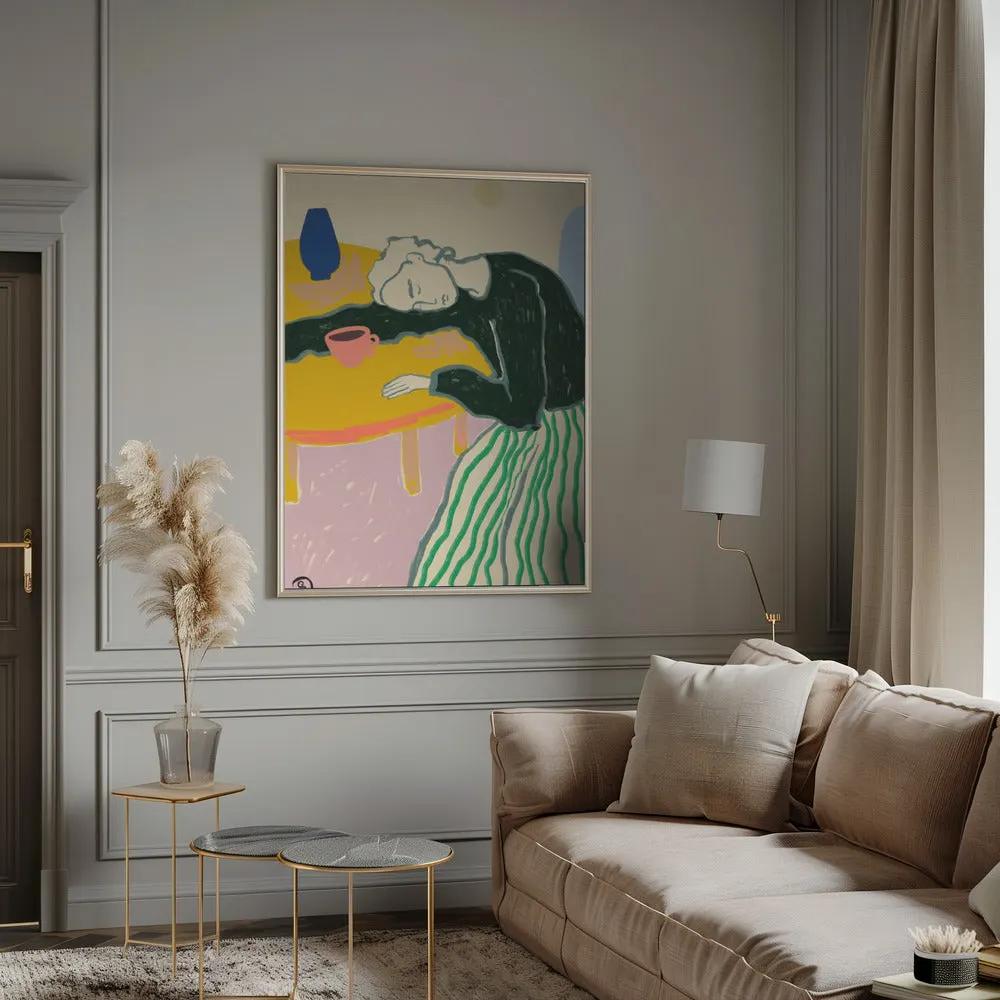 Wall art Restful Pause by Sandra Poliakov