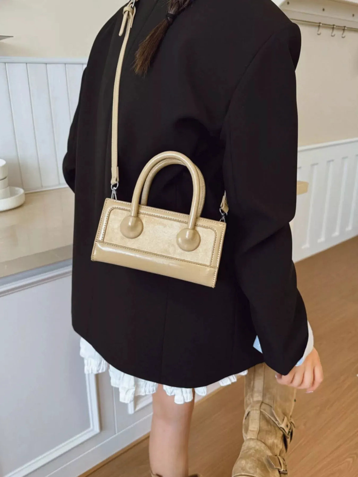 Top Handle Crossbody Bag by Partner Label
