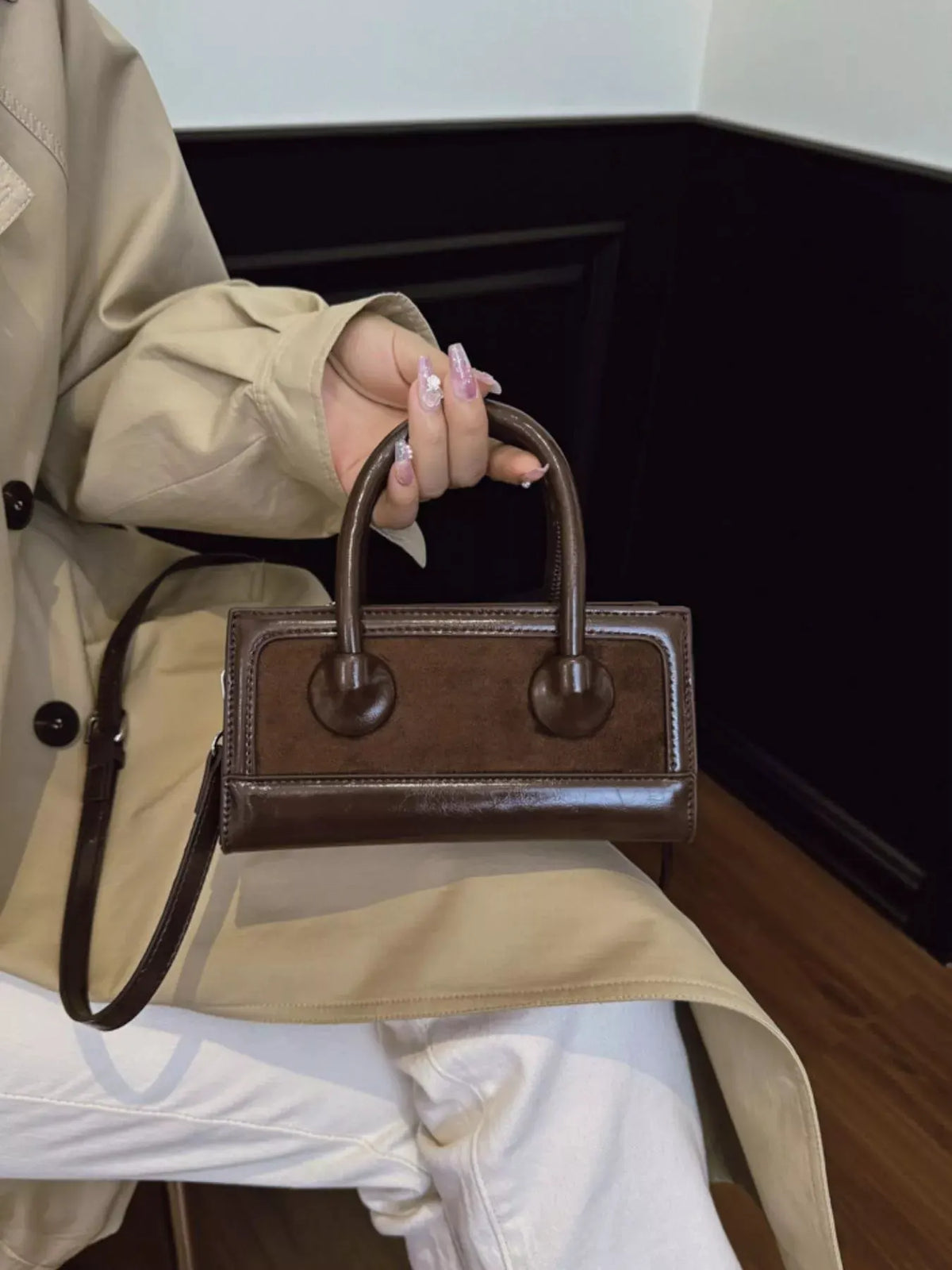 Top Handle Crossbody Bag by Partner Label