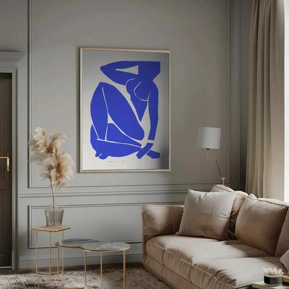 Wall art Nudo Blu III 1952 by Henri Matisse