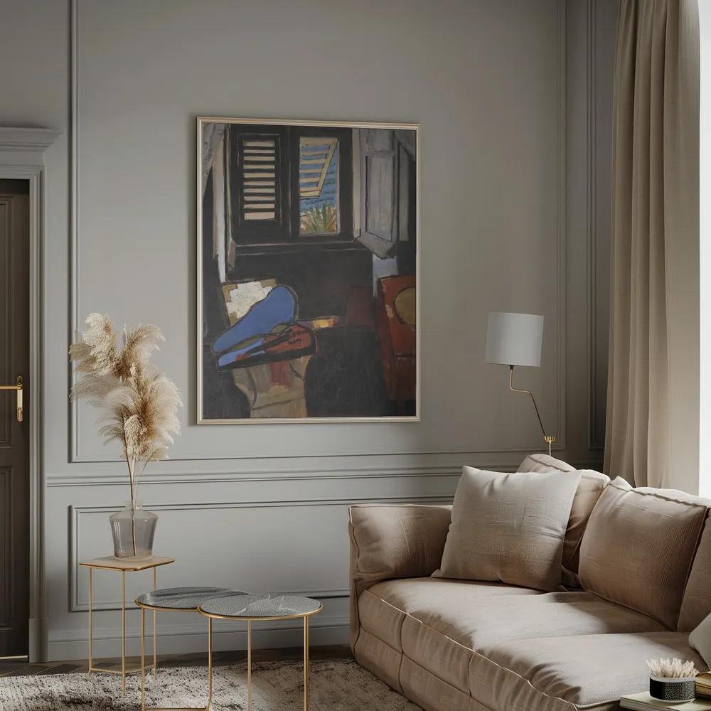 Wall art Intérieur Au Violon by Henri Matisse