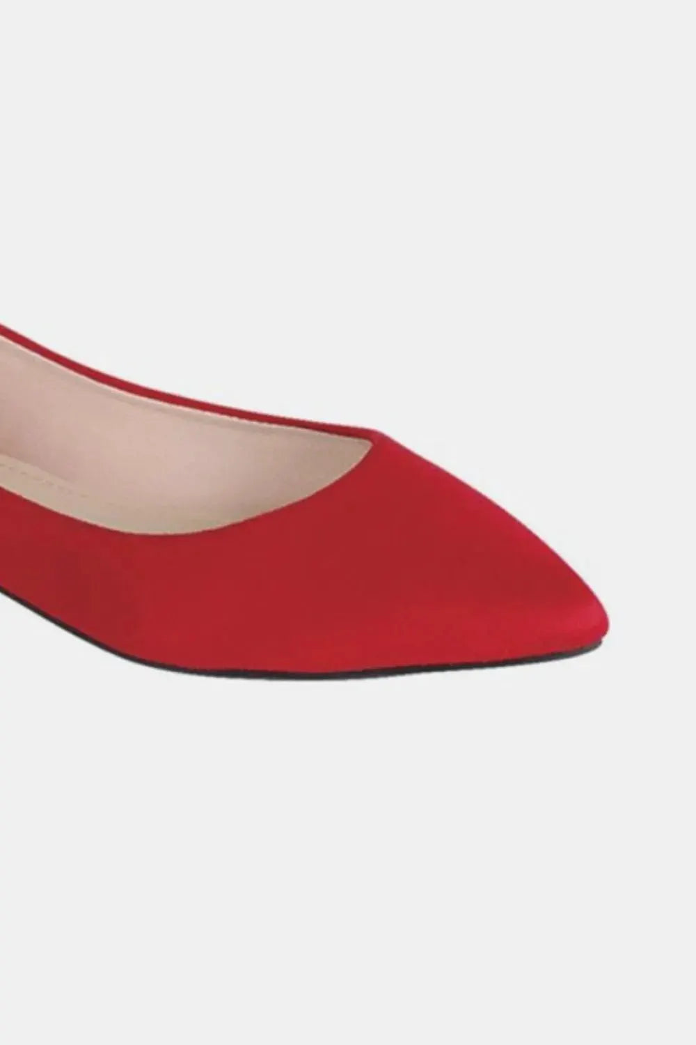Forever Link Pointy Toe Slip On Flat Loafers by Forever Link