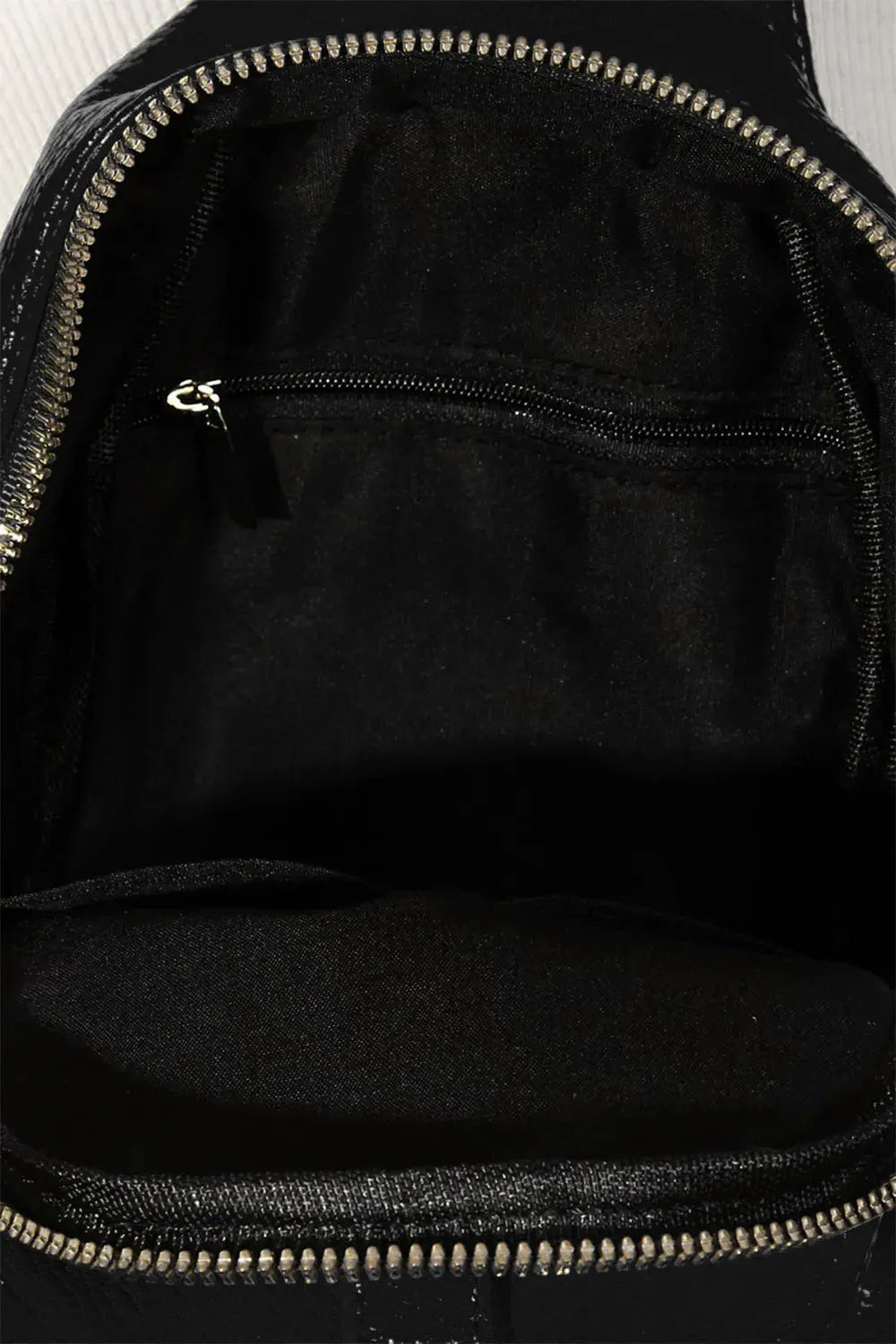 Fame Single Strap Faux Leather Sing Bag by Fame
