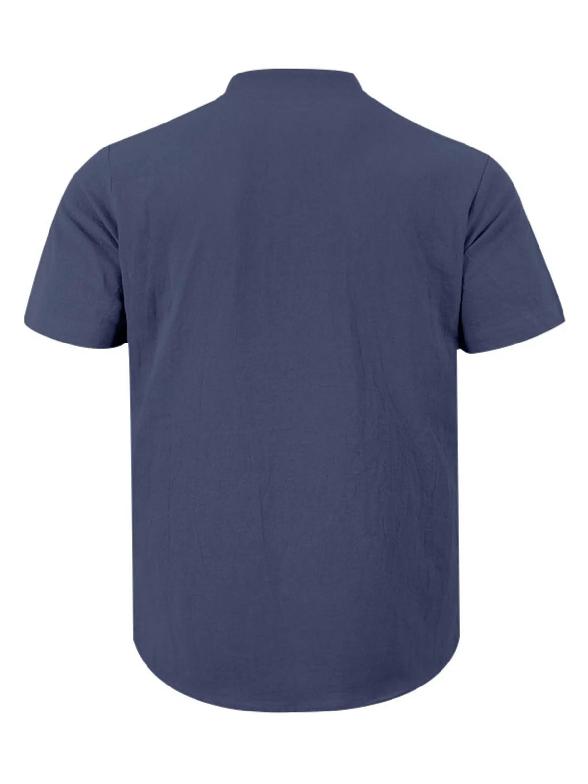 Men's Full Size Casual Short Sleeve Shirt Plus Size by Trendsi