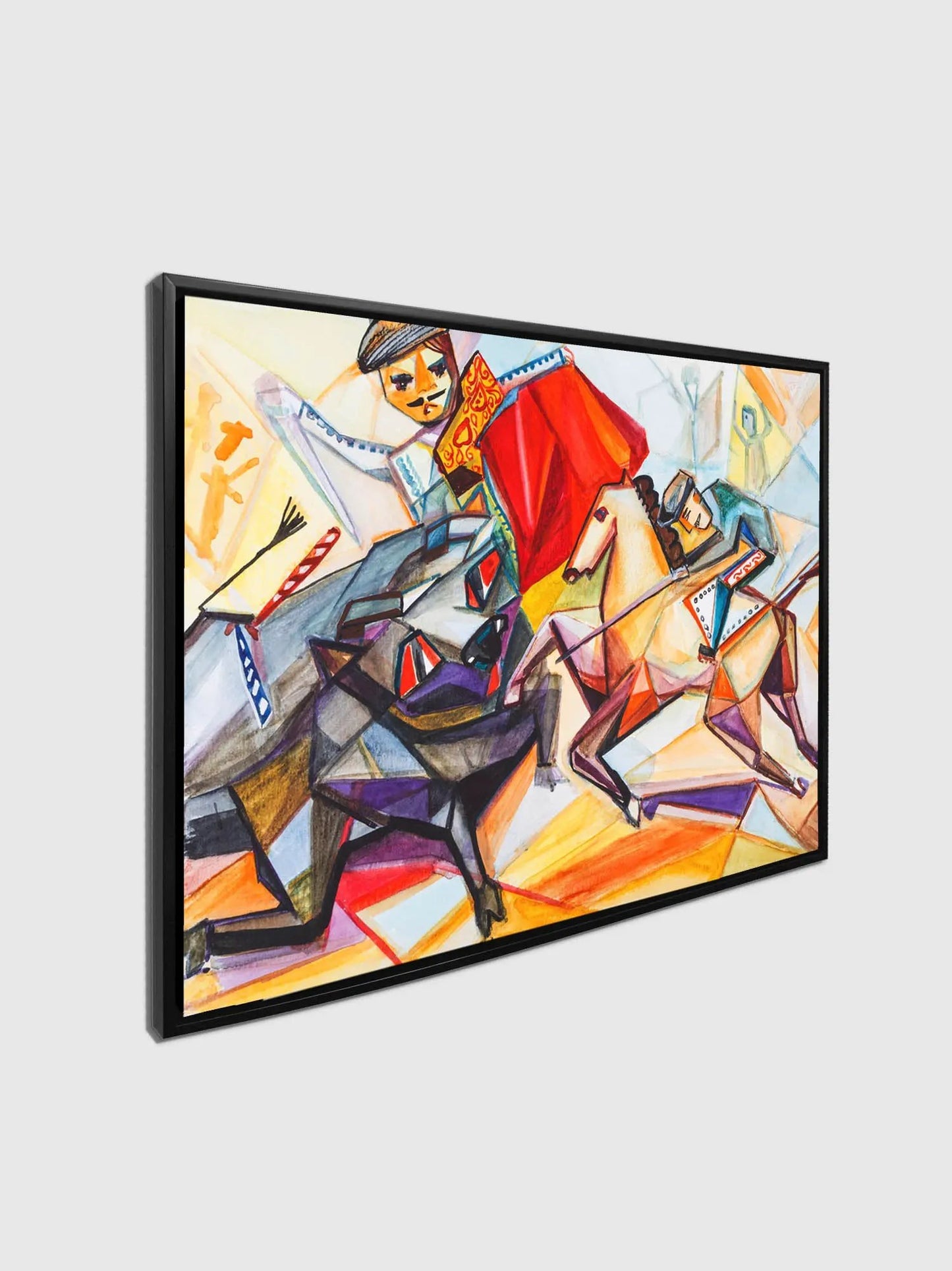 Picasso I - Fine Art Canvas-Artwork print-RGB varnish by Gtaart.ca