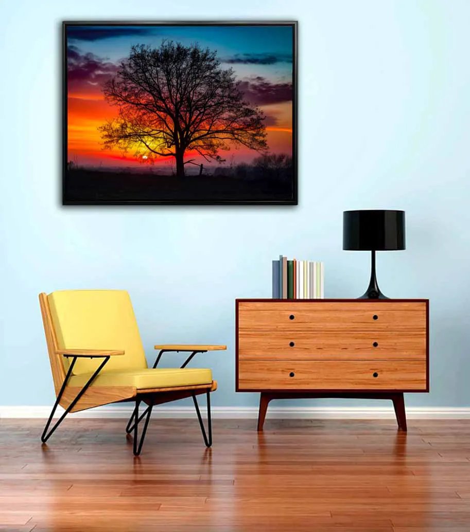Wall ART-Tranquil Sunset-Canvas Print by Gtaart.ca