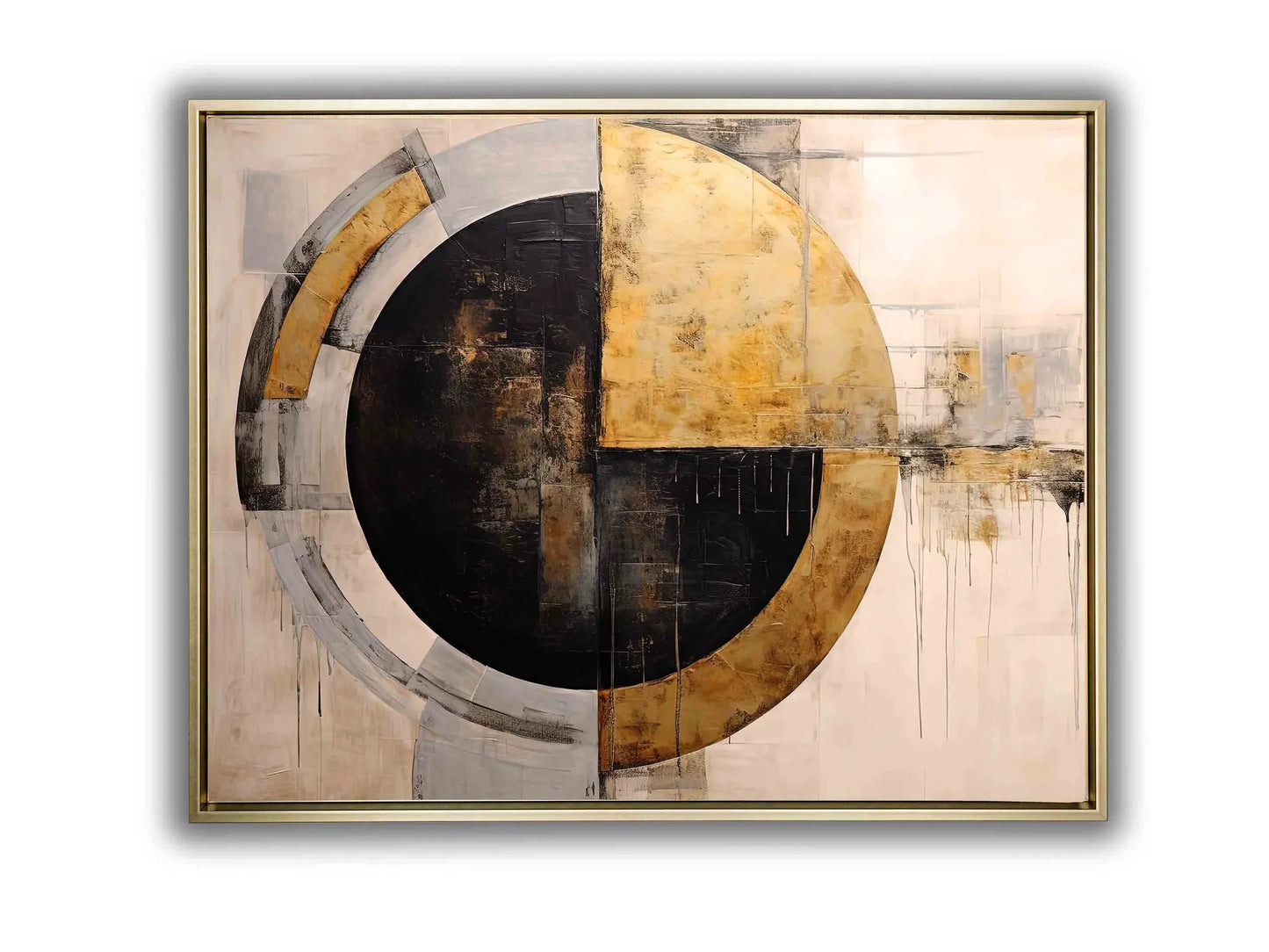 Abstract Sun -Canvas print- Modern Art by Gtaart.ca