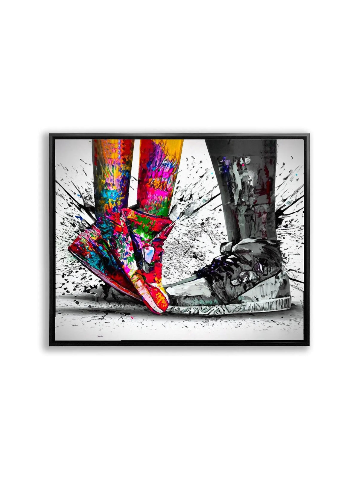Canvas Wall Art- The encounter- Wall Decor by Gtaart.ca