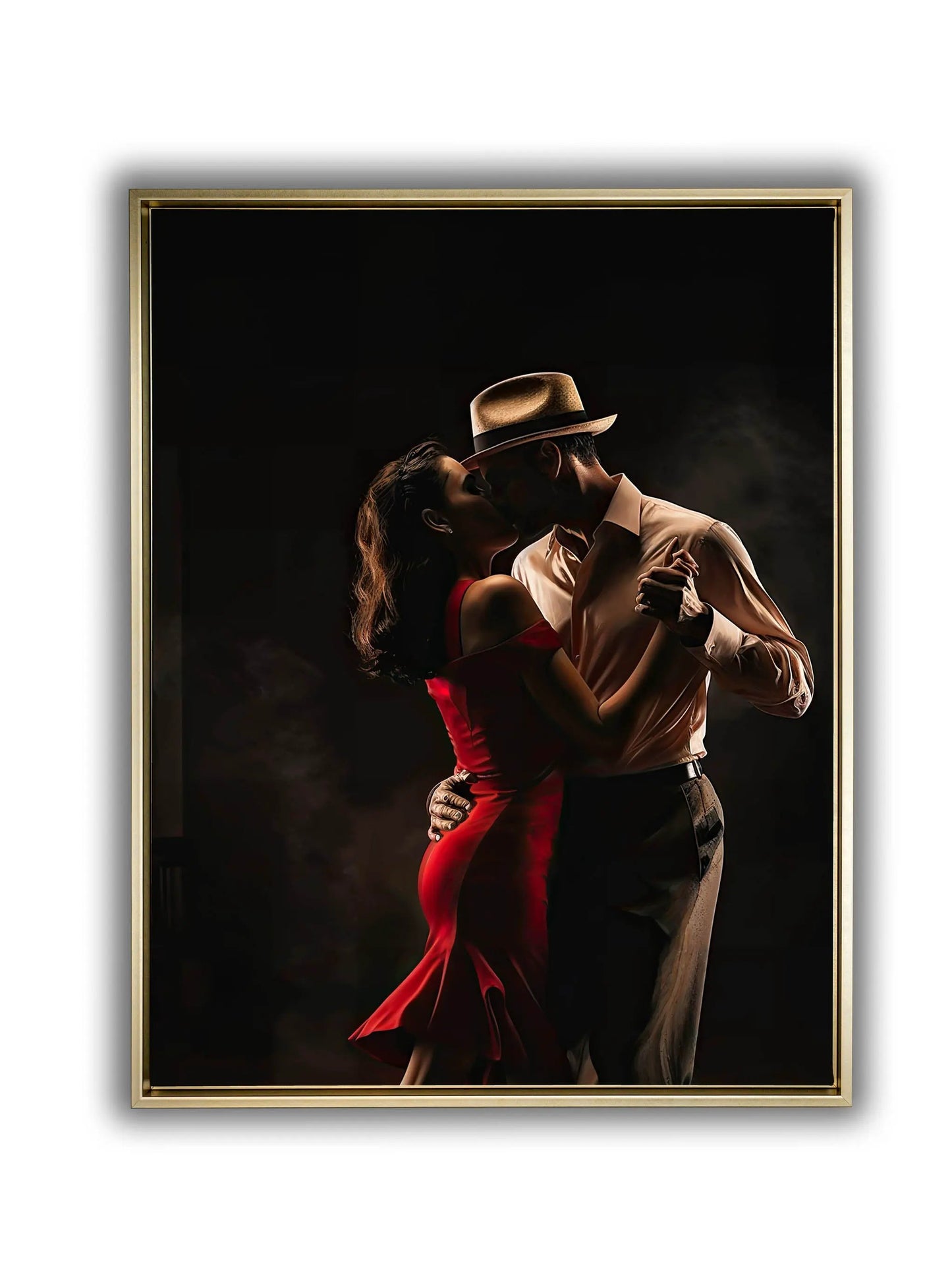 Wall Art- Tango Dance -Canvas Printed-Modern art by Gtaart.ca
