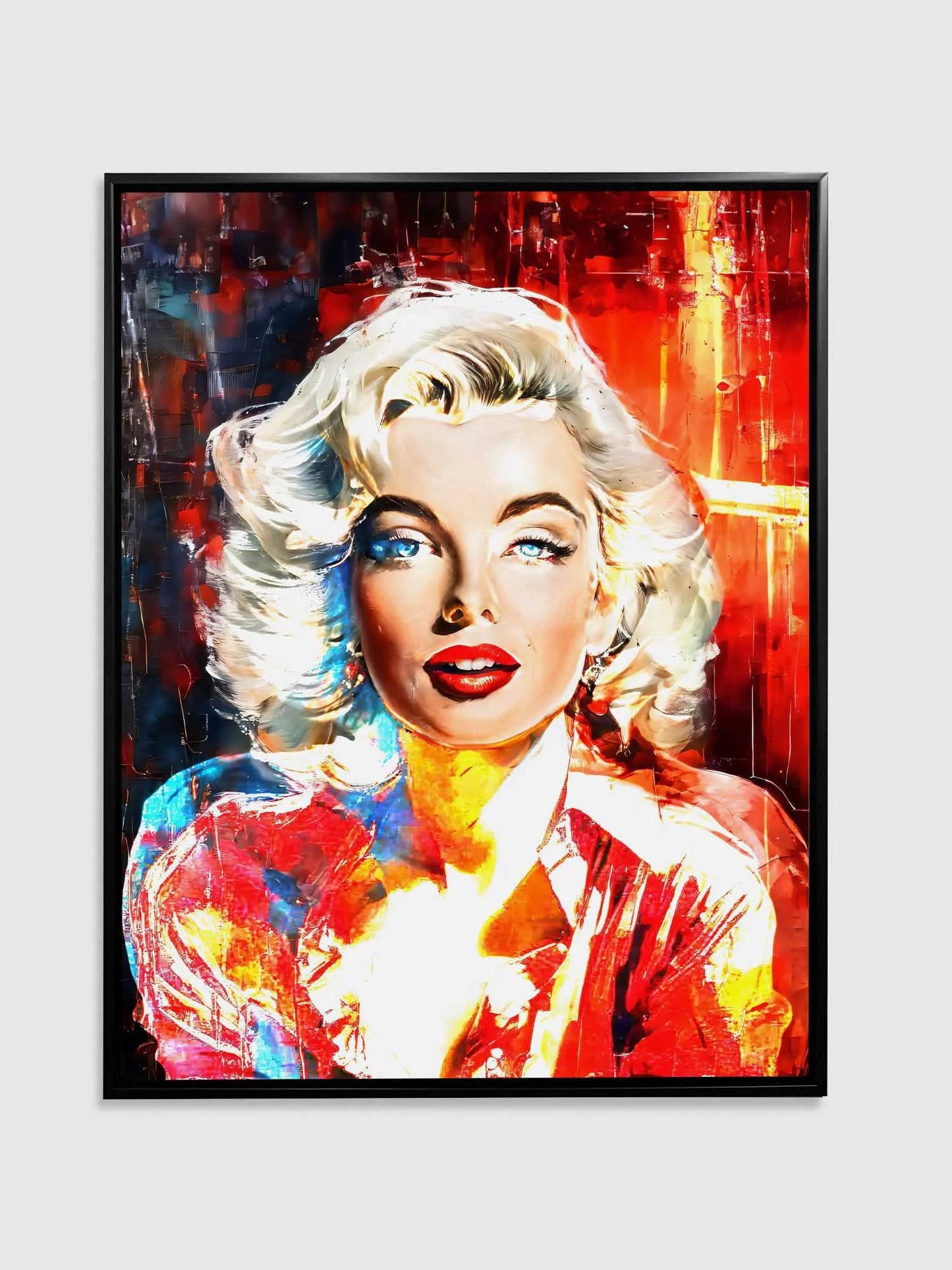 "Captivating Marylinn Monroe" 36" x 48" Fine Art Canvas by GTAART.CA