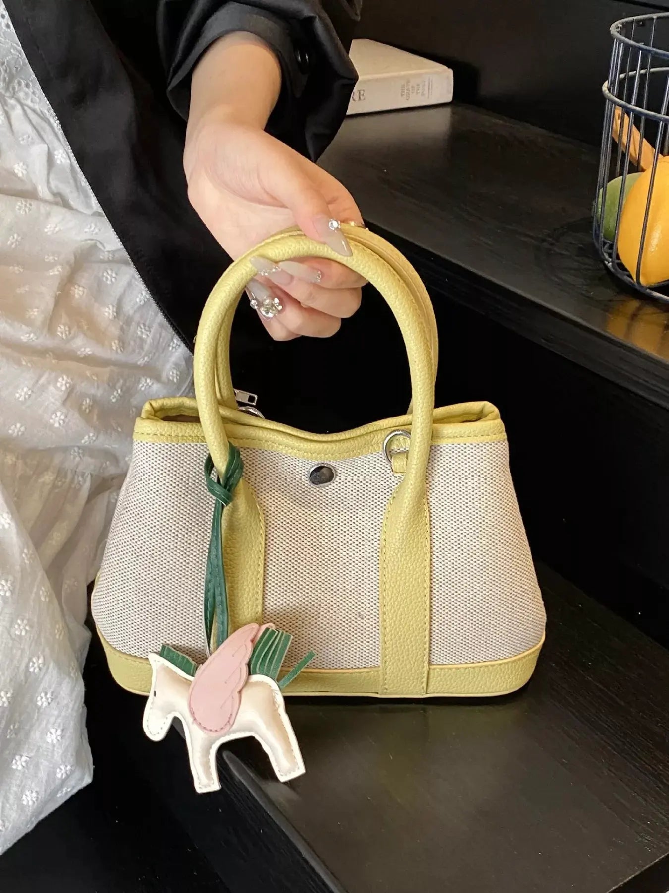 Contrast Crossbody Bag by Partner Label