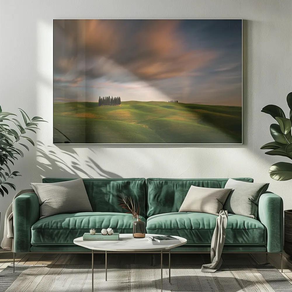 Wall art Fields... by Krzysztof Browko