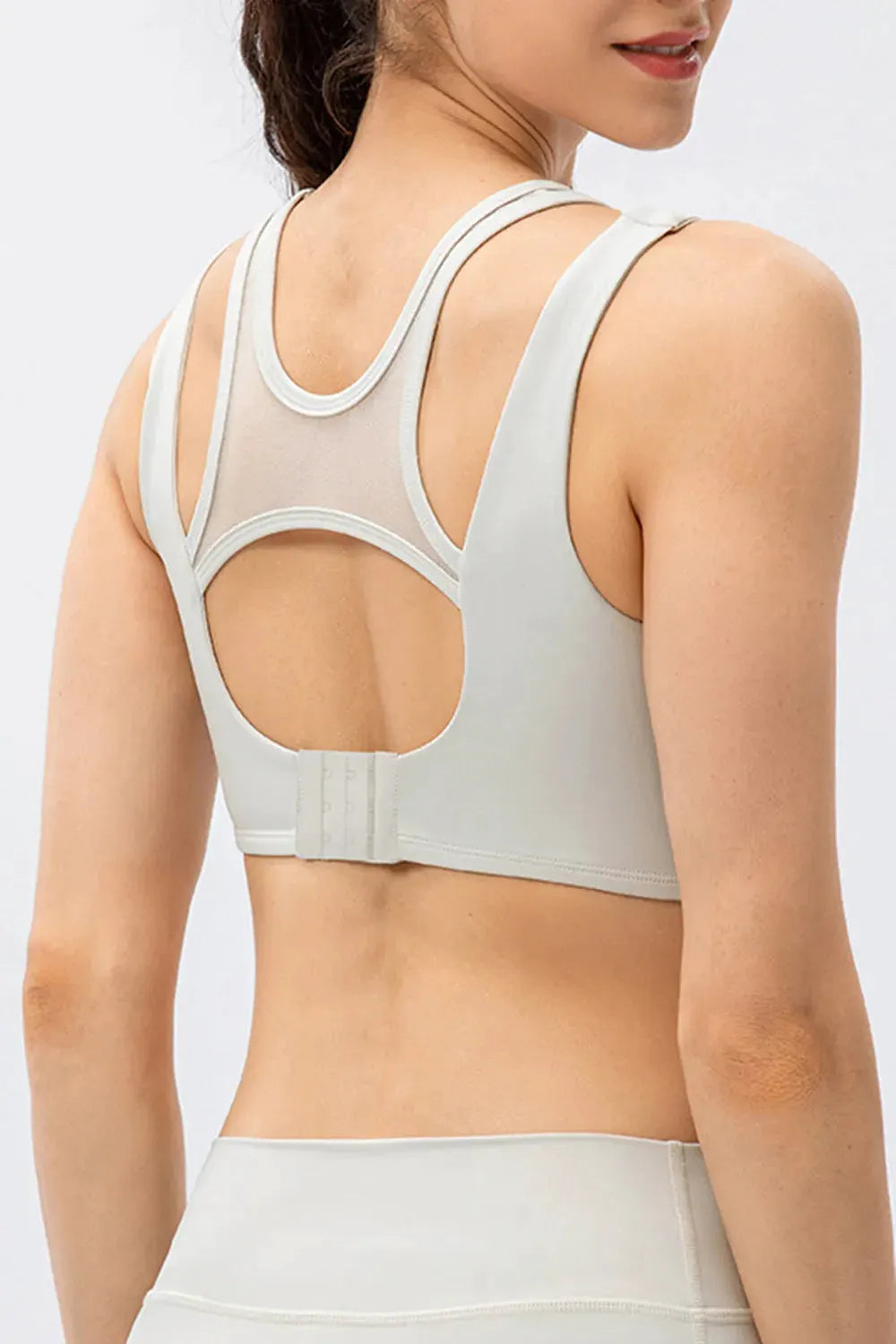 Cutout Wide Strap Active Tank by Partner Label