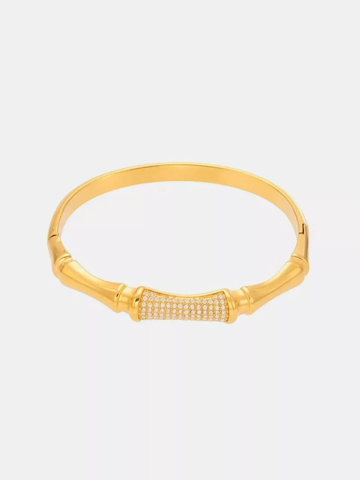 18K Gold-Plated Zircon Bracelet by Partner Label