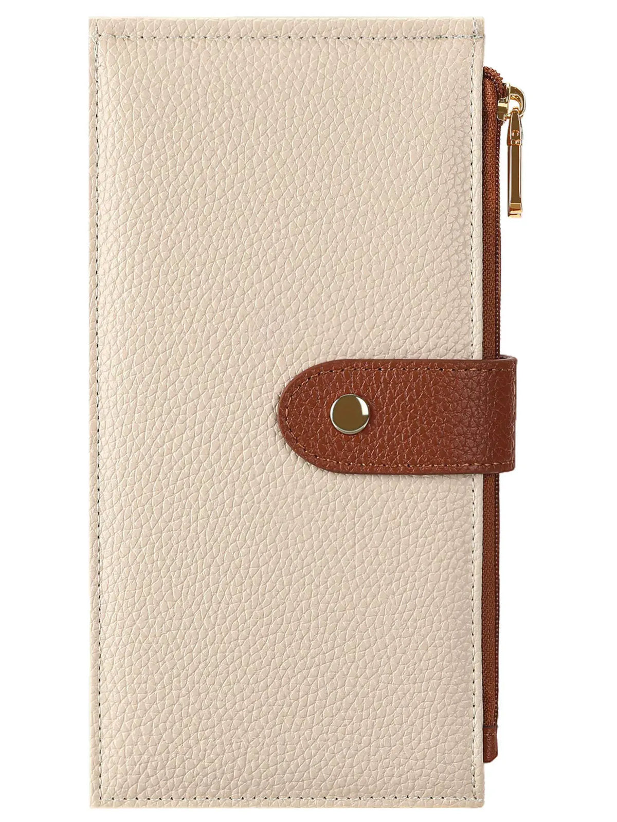 Dual Zipper Long Wallet by Partner Label