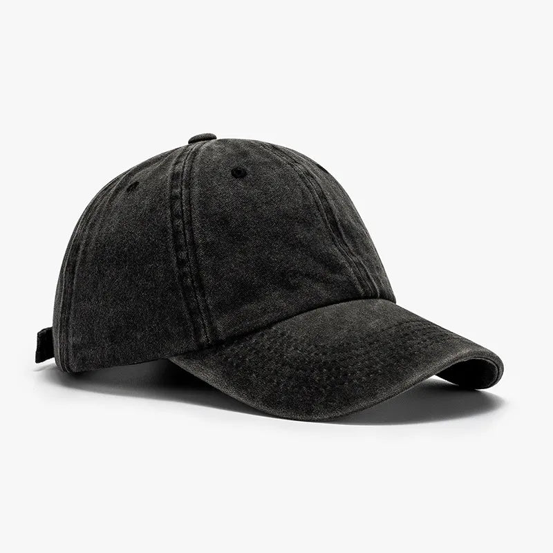 Washed Curved-Brim Baseball Cap by Partner Label