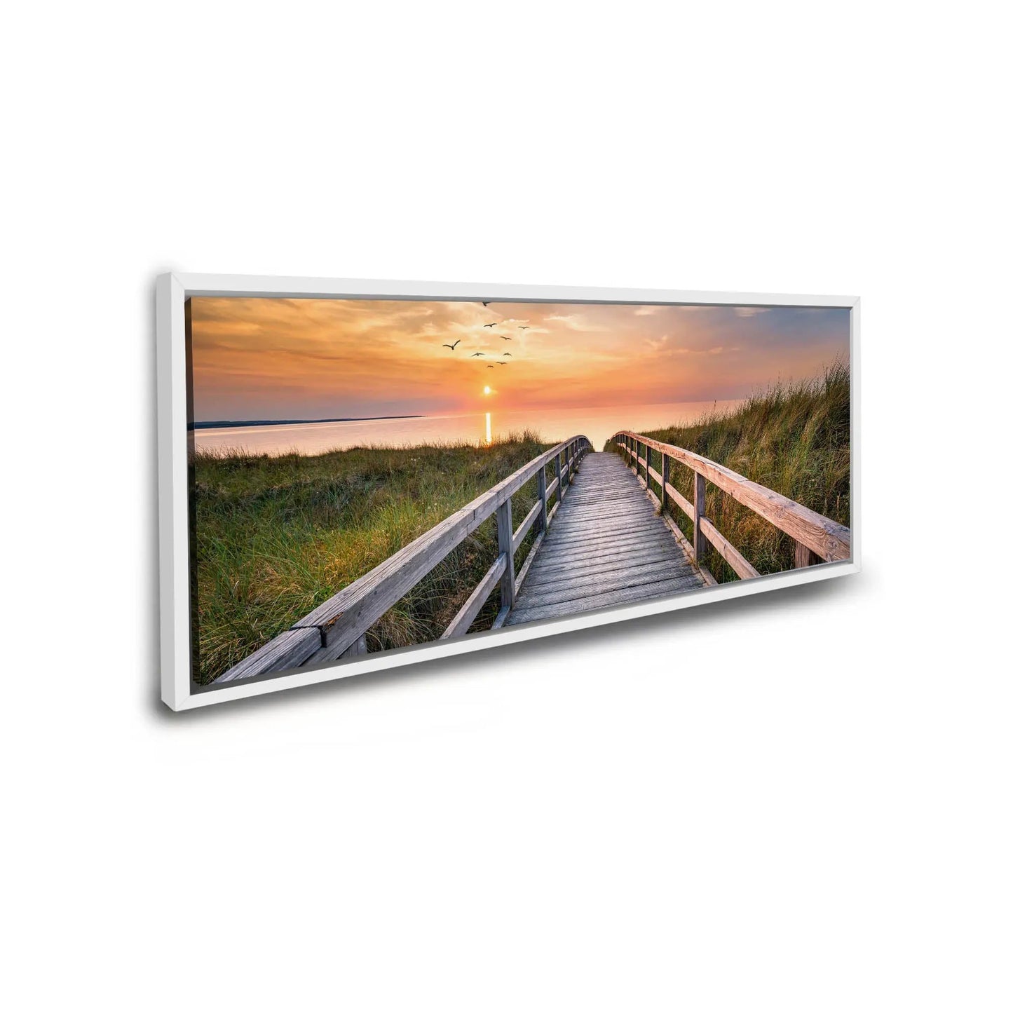 Canvas Print-Beach Walk-Wall Art by Gtaart.ca