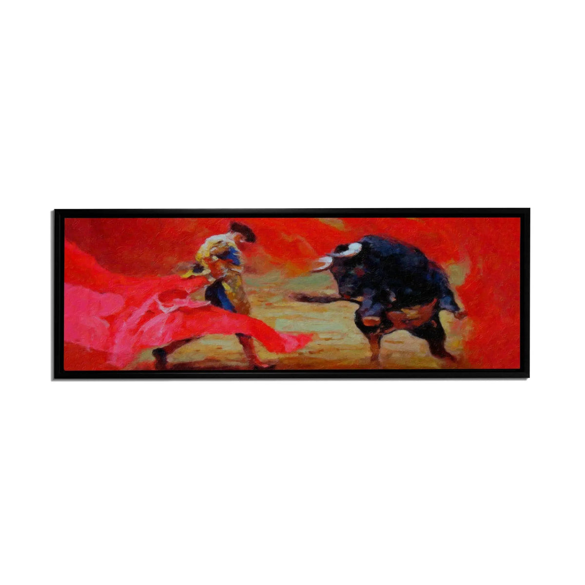 Canvas Pint-Bullfighter-Wall Art by Gtaart.ca