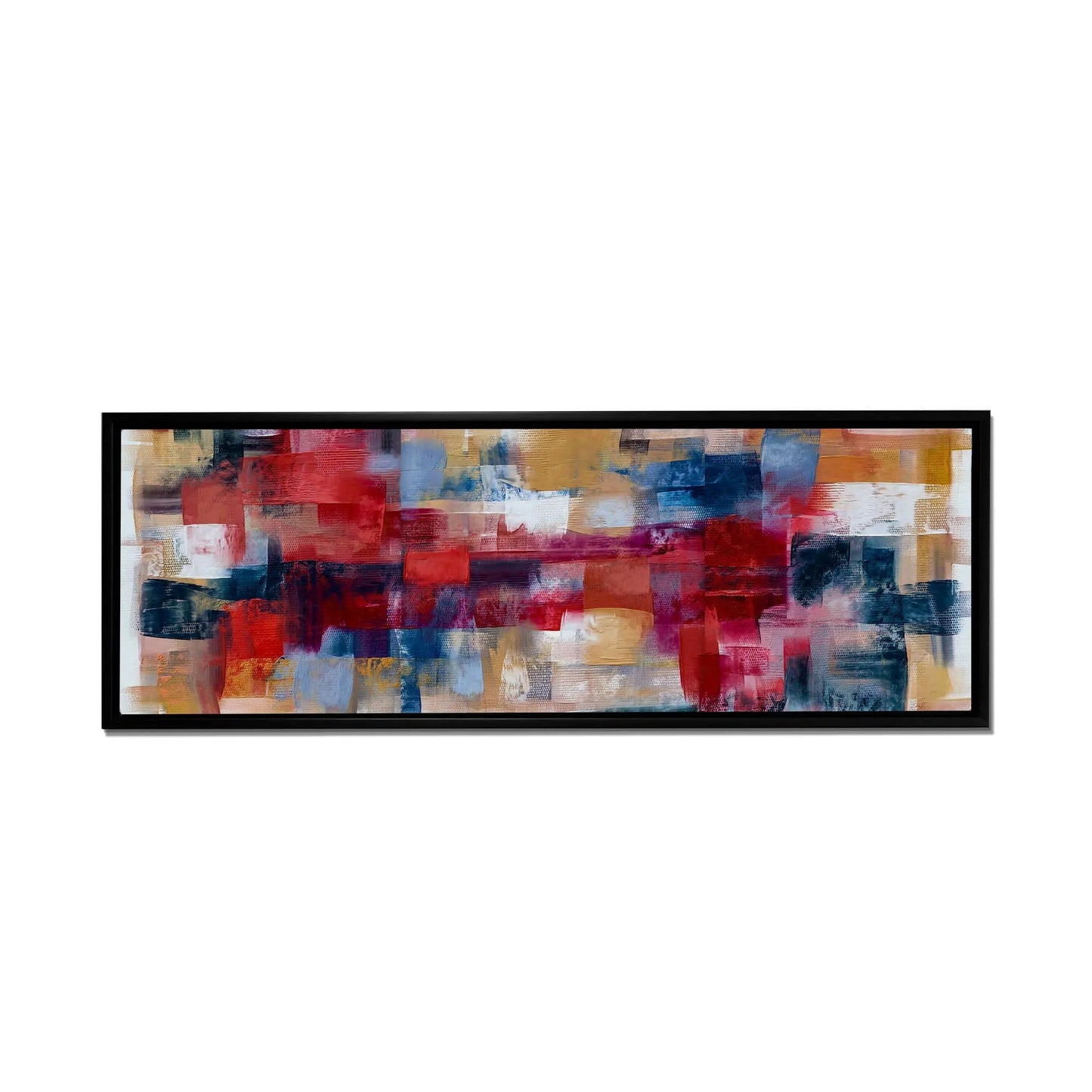 Burgoyne Abstract brushwork weaving-Large Canvas Wall art- Fine Art- RGB varnish by Gtaart.ca