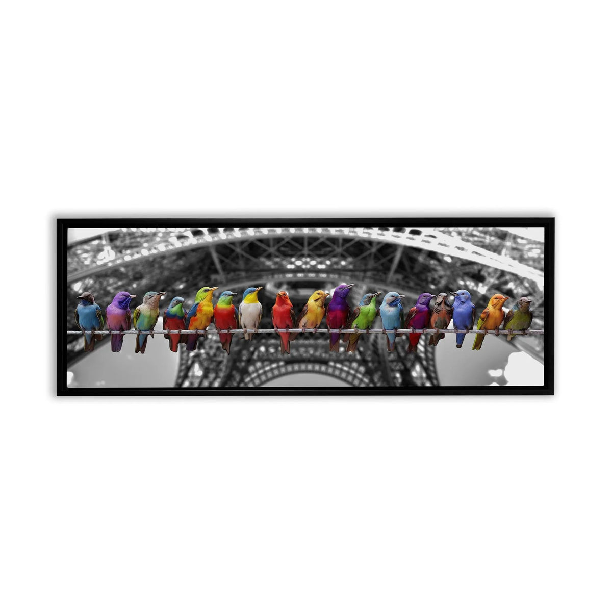 "Love Birds" Fine Art Canvas Print by GTAART.CA