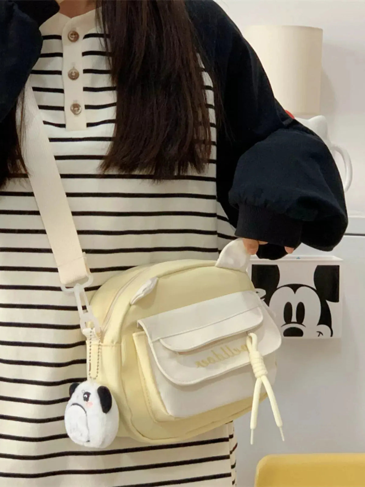 Adjustable Strap Crossbody Bag by Partner Label