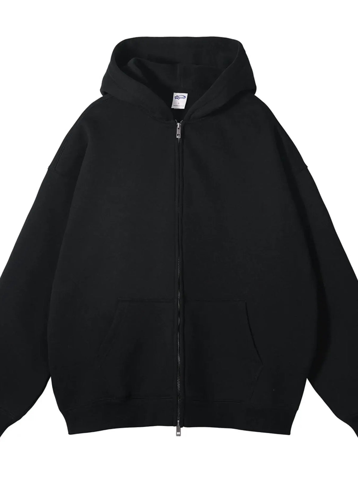Men's Zip-Up Fleece Hoodie by Partner Label