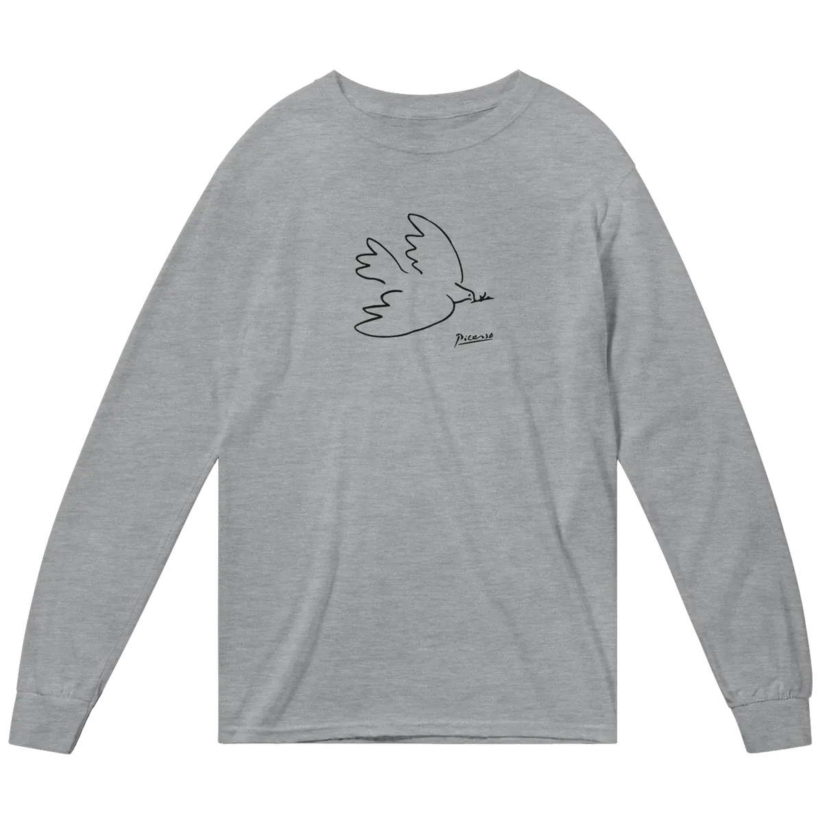 Pablo Picasso Dove of Peace 1949 artwork Long Sleeve Shirt-0