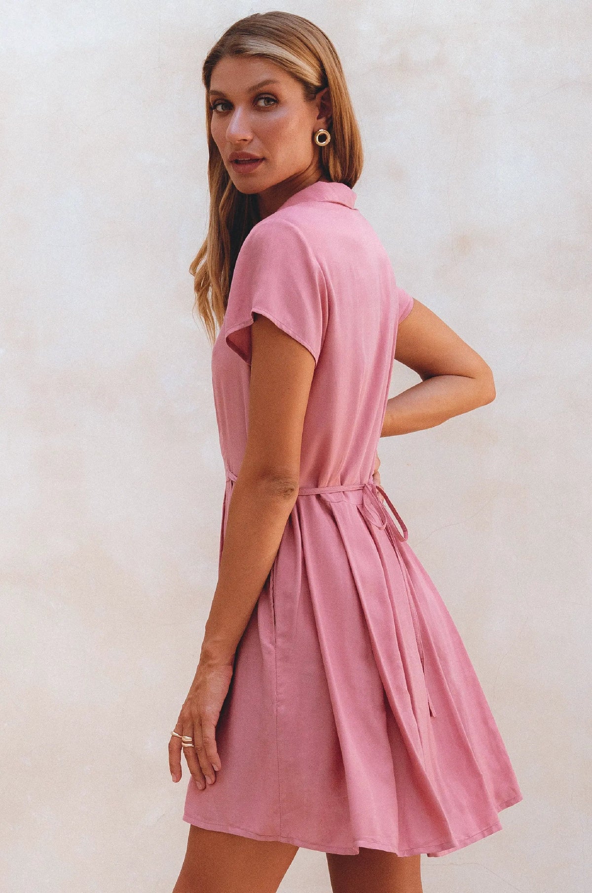 Agnes Shirt Dress (Sale) by ELF