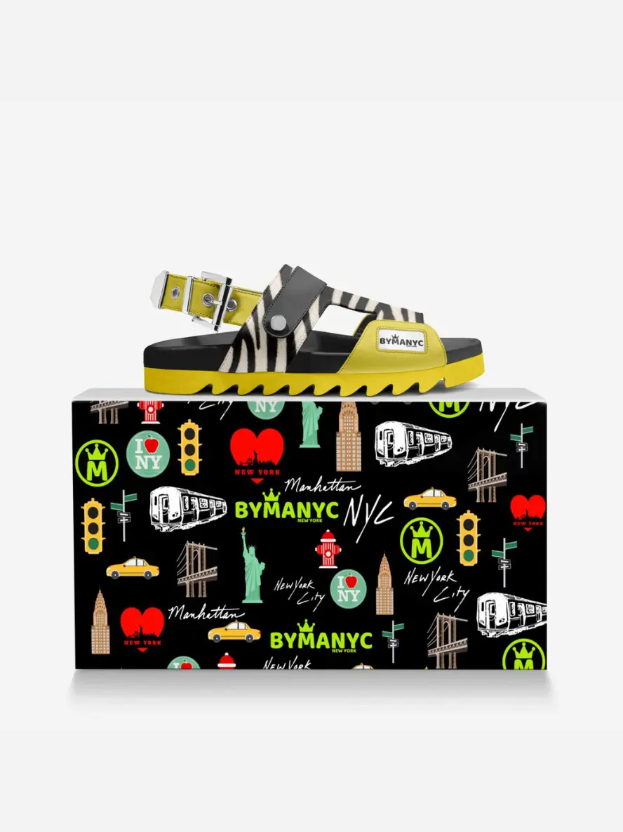 Carnegie Style Sandals | BYMANYC ® New York Sustainable Fashion by BYMANYC ® New York