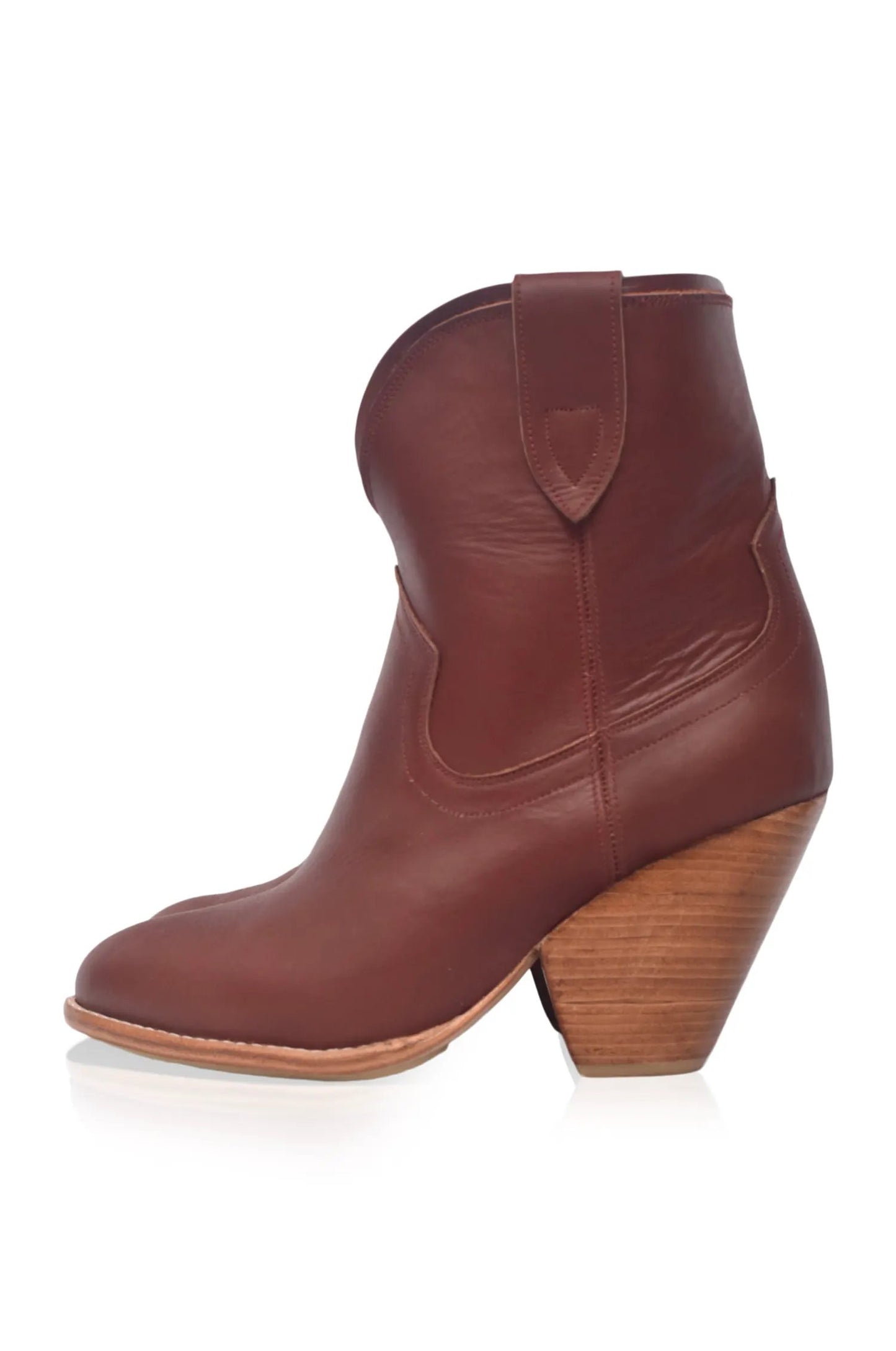 Charro Cowboy Leather Boots (Sz. 8.5) by ELF