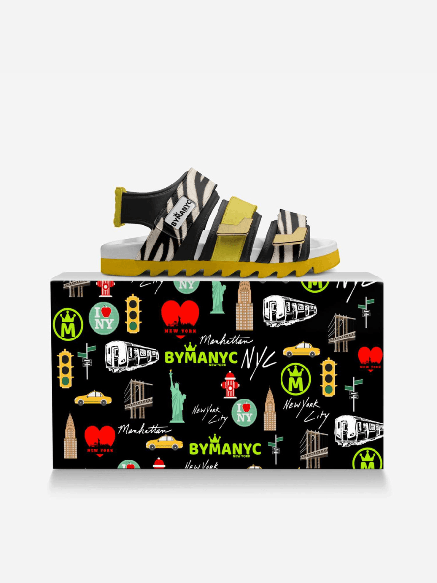 Eco-Luxury Sandals BYMANYC ® New York – Carnegie Luxe by BYMANYC ® New York