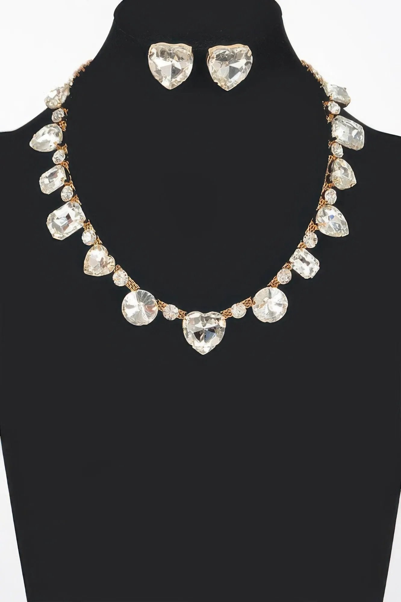 FIFTH AVENUE Stone Necklace and Earring Set: BYMANYC ® New York by BYMANYC ® New York