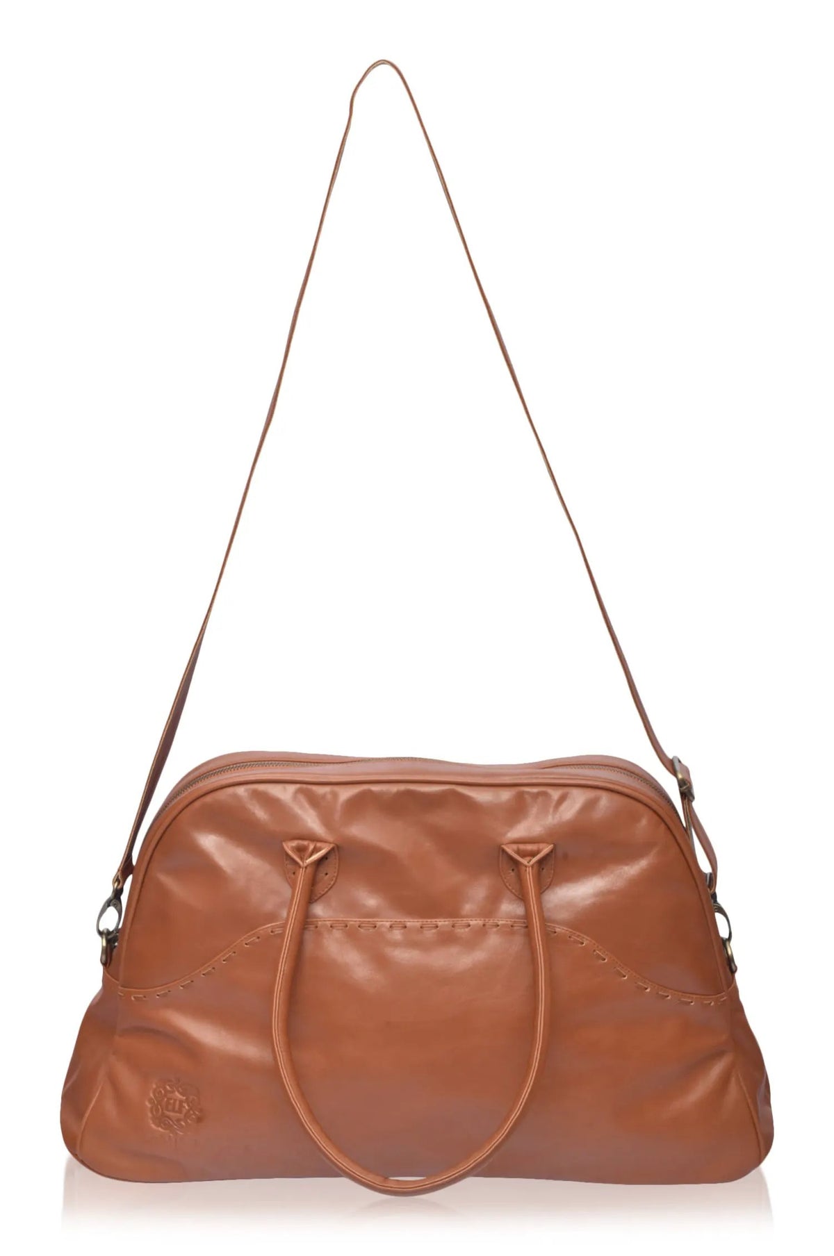 Figaro Leather Weekend Bag by ELF