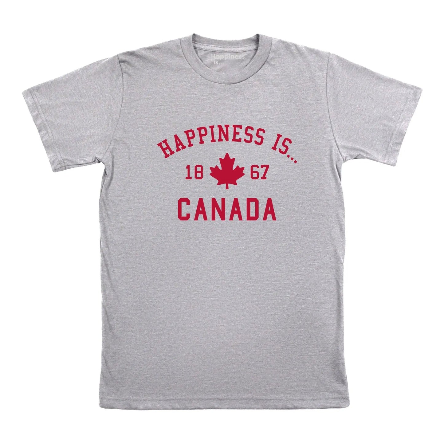 Men's Canada 1867 T-shirt, Heather Grey by Canada Collection