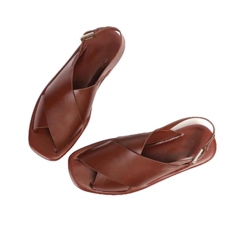 Selena Leather Sandals by Inland Leather
