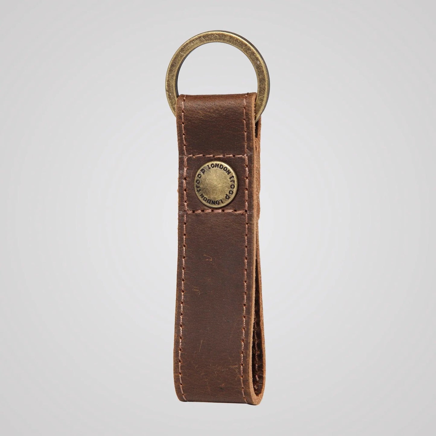 Genuine Leather Loop Keyring | TA002 by Troop London