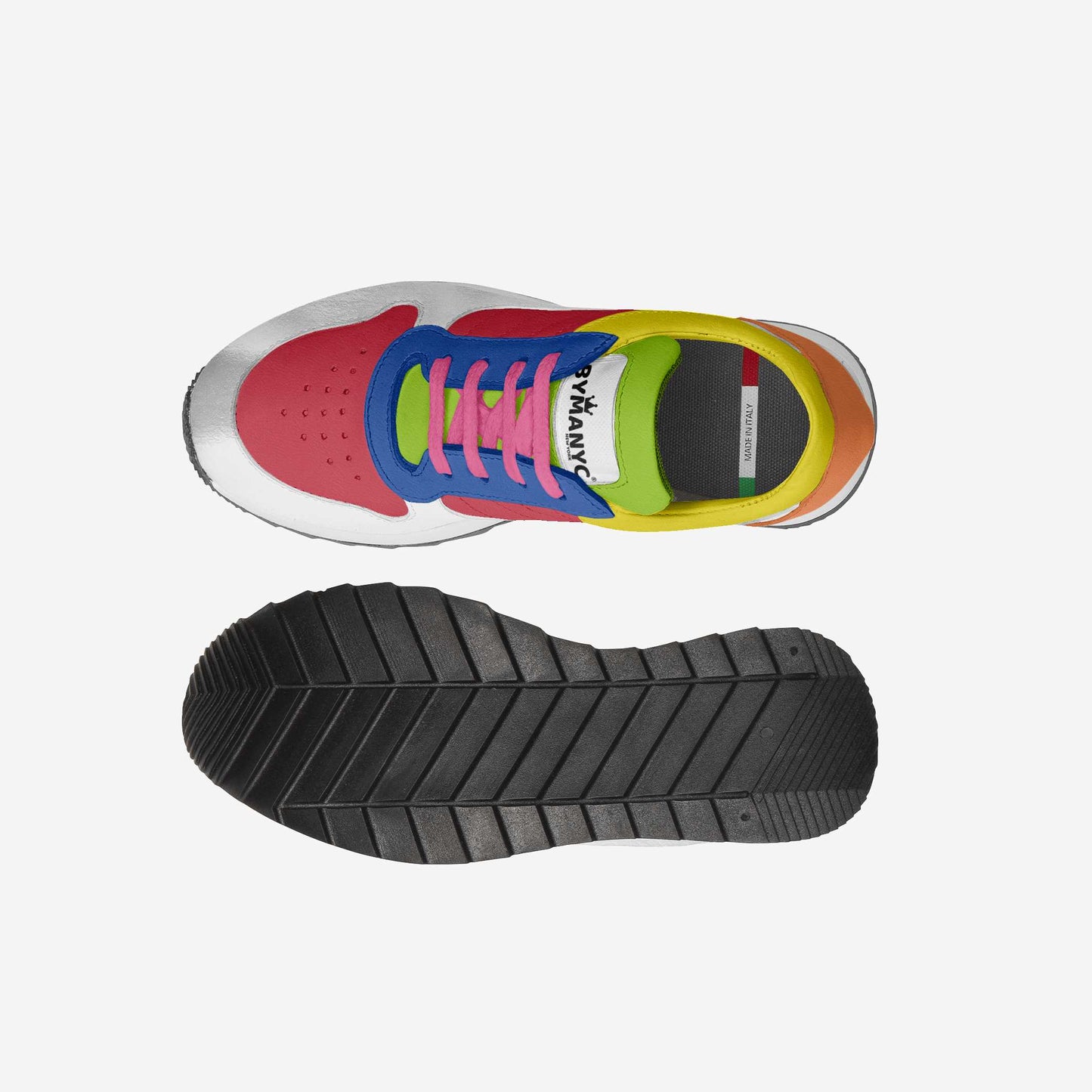 Kids' Vegan Luxury Sneakers RED HOOK BYMANYC ® New York by BYMANYC ® New York