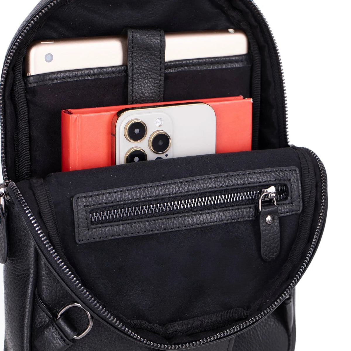 Blake Leather Crossbody Bag by TORONATA