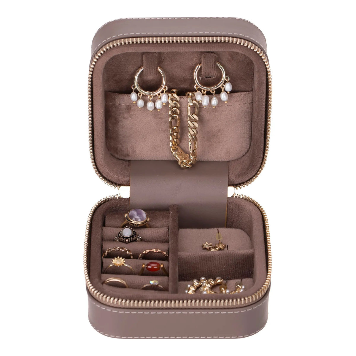 Eufaula Leather Jewelry Box by TORONATA
